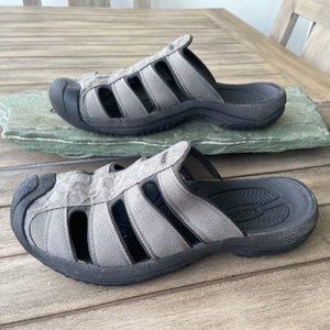 Men's Grey Keen Clogs - size 8.5
